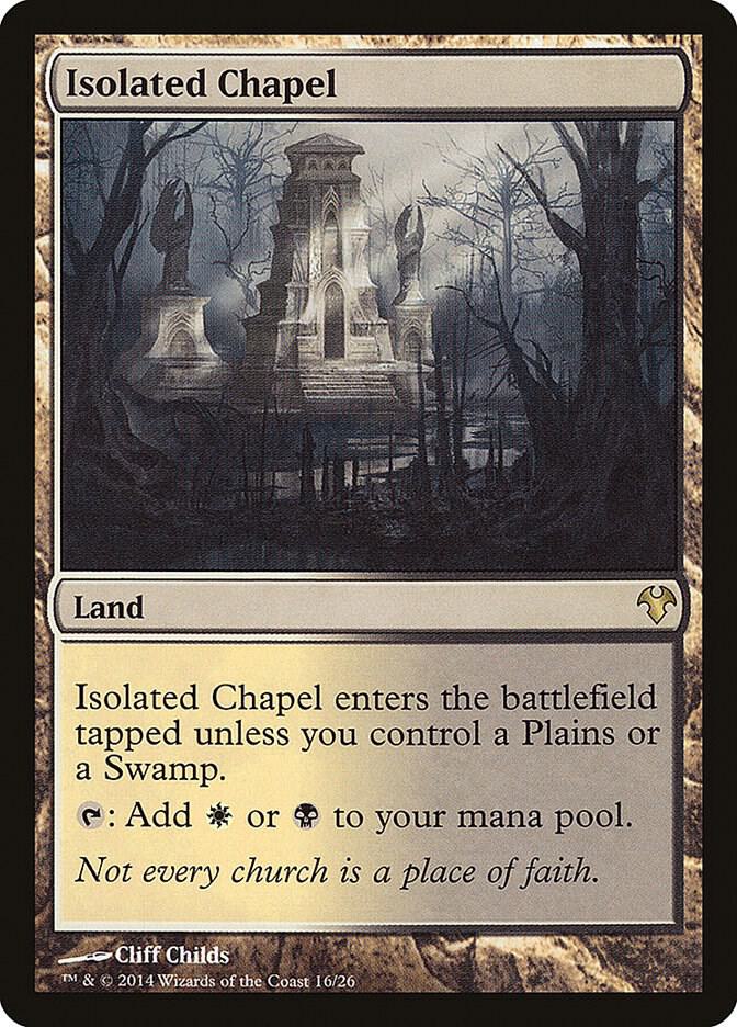 Isolated Chapel [Magic Modern Event Deck] 16