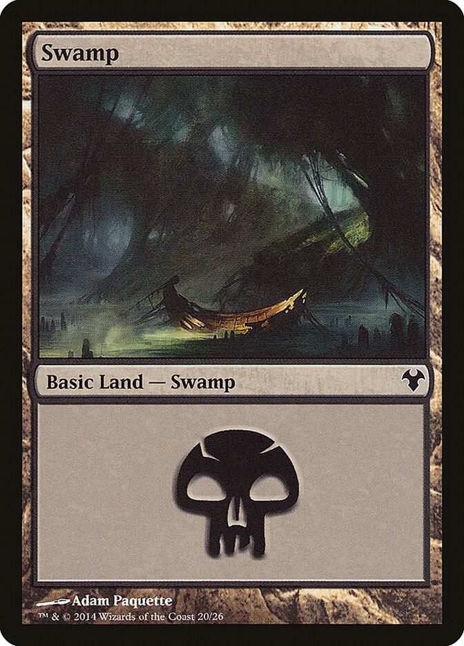 Swamp [Magic Modern Event Deck] 20