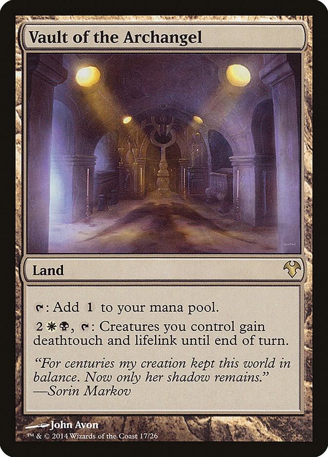 Vault of the Archangel [Magic Modern Event Deck] 17