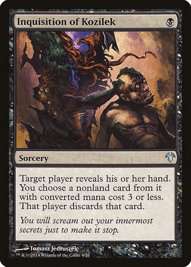 Inquisition of Kozilek [Magic Modern Event Deck] 4