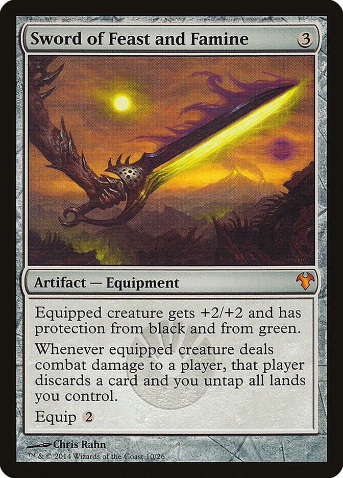 Sword of Feast and Famine [Magic Modern Event Deck] 10