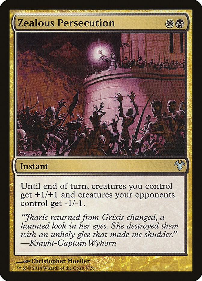Zealous Persecution [Magic Modern Event Deck] 9
