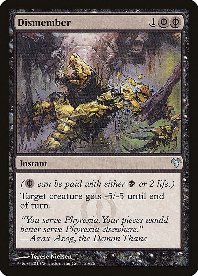 Dismember [Magic Modern Event Deck] 25