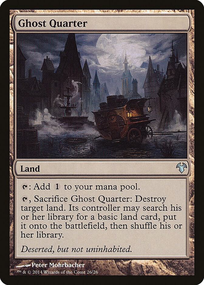 Ghost Quarter [Magic Modern Event Deck] 26