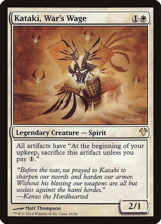 Kataki, War's Wage [Magic Modern Event Deck] 24