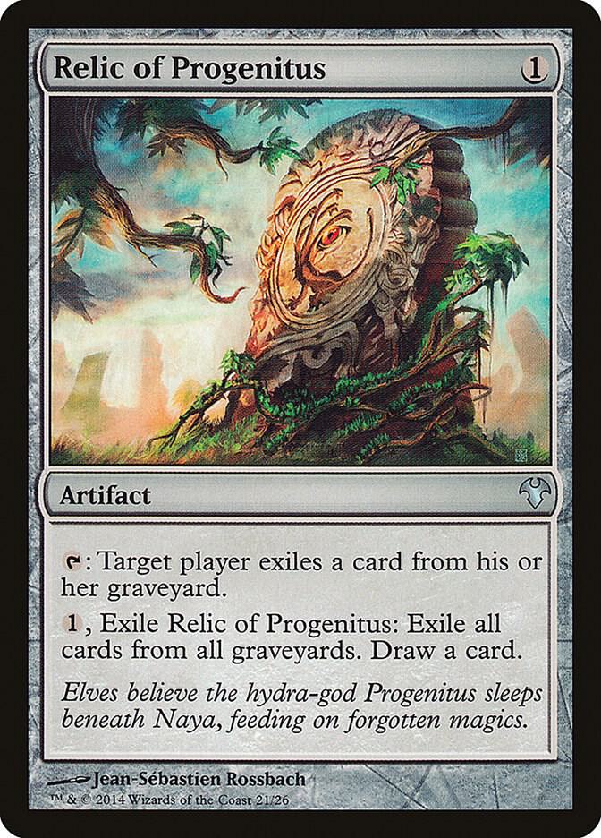 Relic of Progenitus [Magic Modern Event Deck] 21