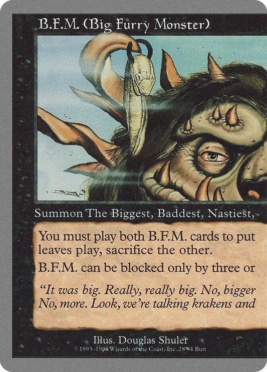 B.F.M. (Big Furry Monster) (28) [Unglued] 28