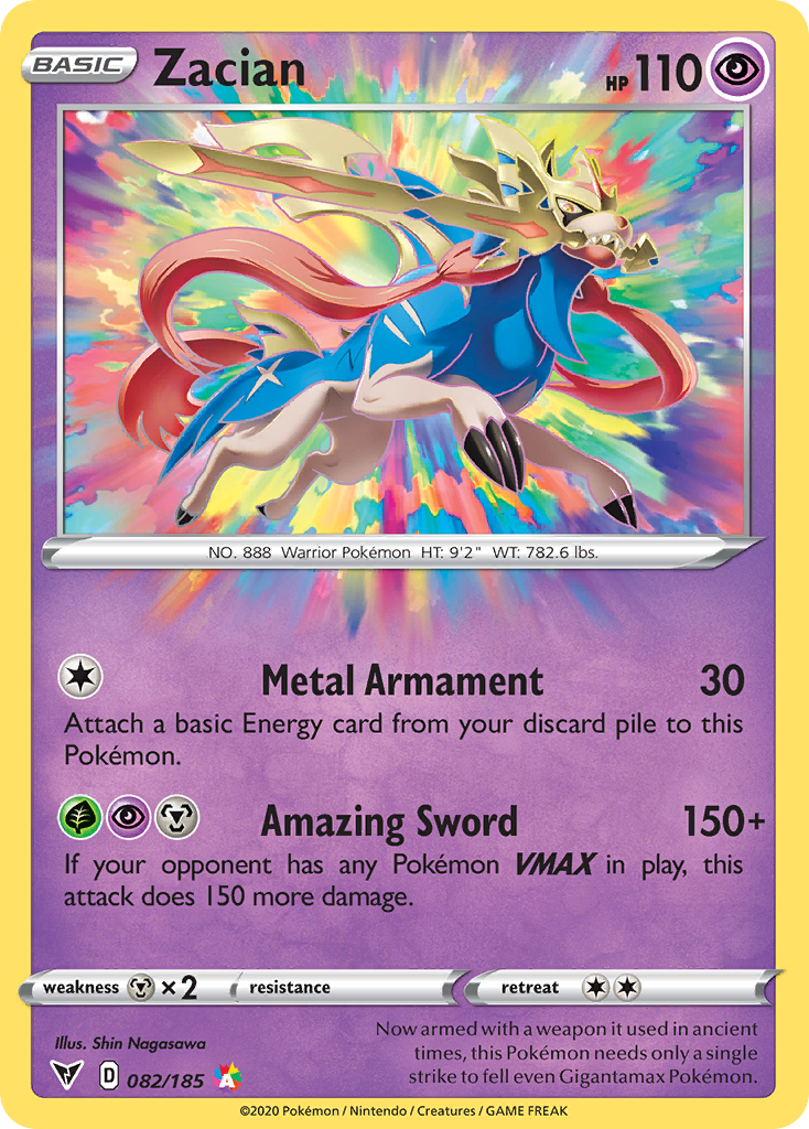 Zacian - 82/185 Vivid Voltage