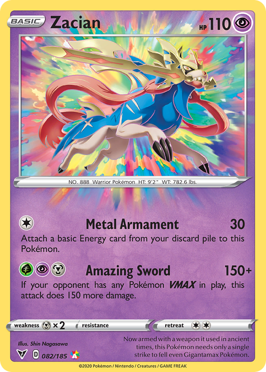 Zacian - 82/185 Vivid Voltage