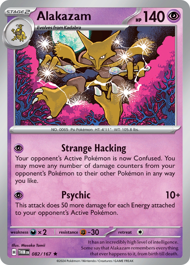 Alakazam - 82/167 Twilight Masquerade