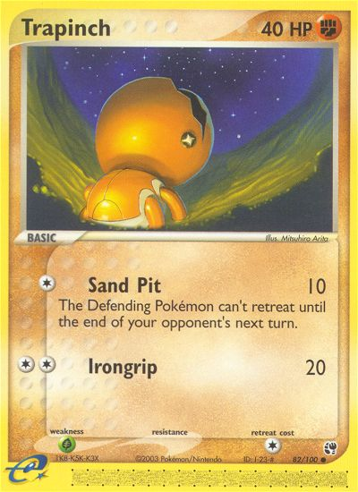 Trapinch - 82/100 Sandstorm