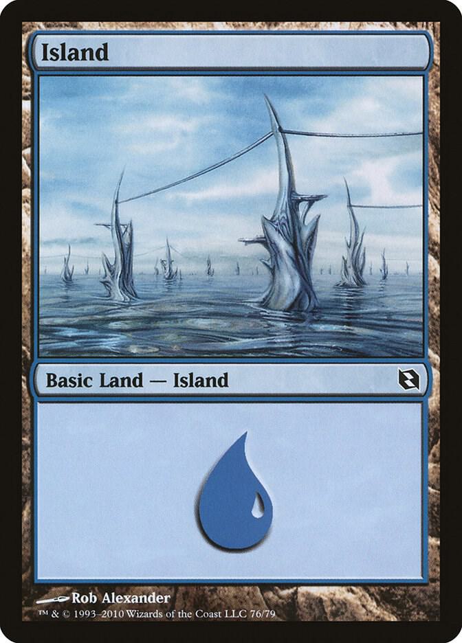 Island (76) [Duel Decks: Elspeth vs. Tezzeret] 76