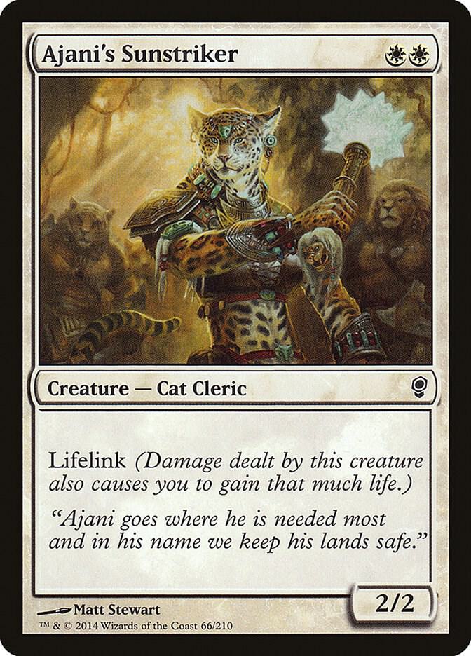 Ajani's Sunstriker [Conspiracy] 66