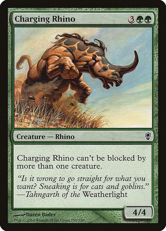 Charging Rhino [Conspiracy] 159