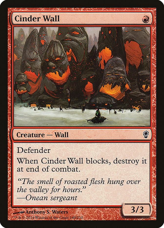 Cinder Wall [Conspiracy] 140
