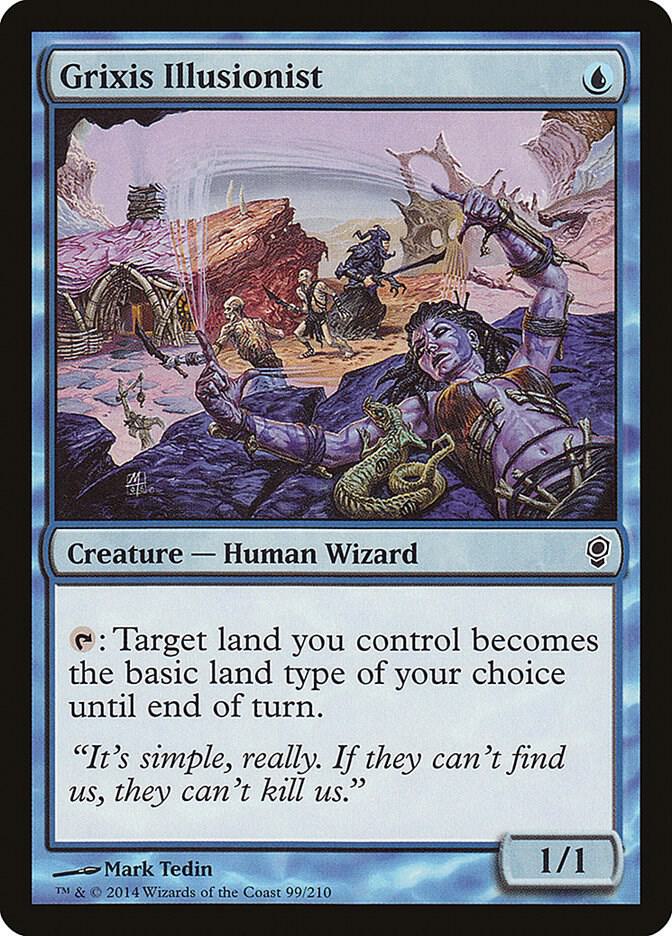 Grixis Illusionist [Conspiracy] 99