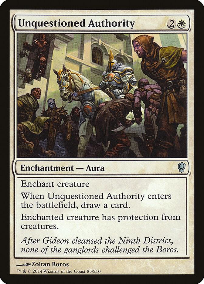 Unquestioned Authority [Conspiracy] 85