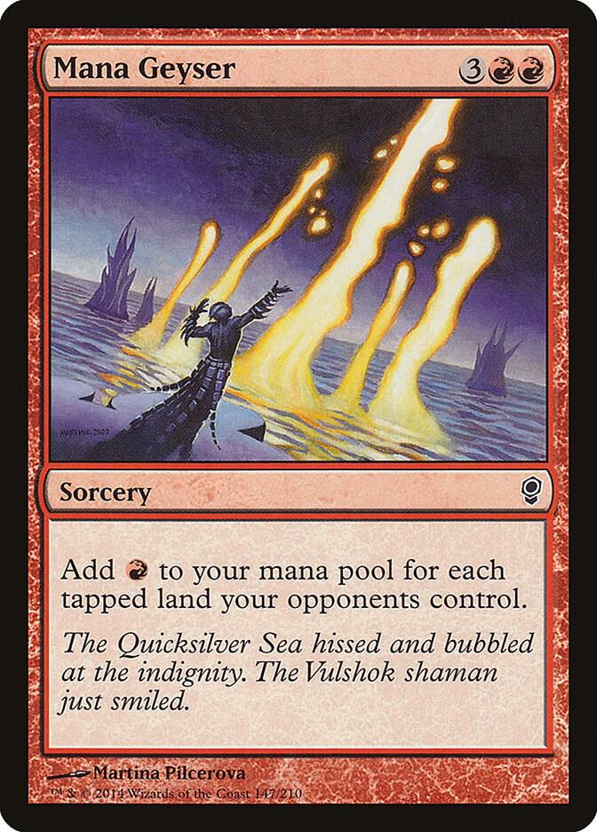 Mana Geyser [Conspiracy] 147