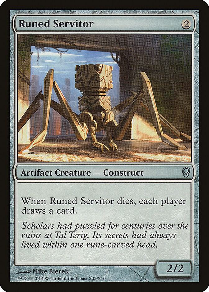 Runed Servitor [Conspiracy] 203