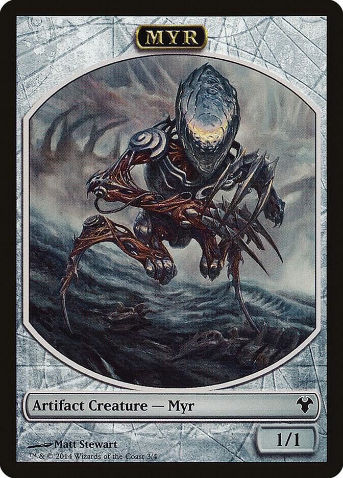 Myr // Spirit Double-Sided Token [Magic Modern Event Deck] 3 // 2