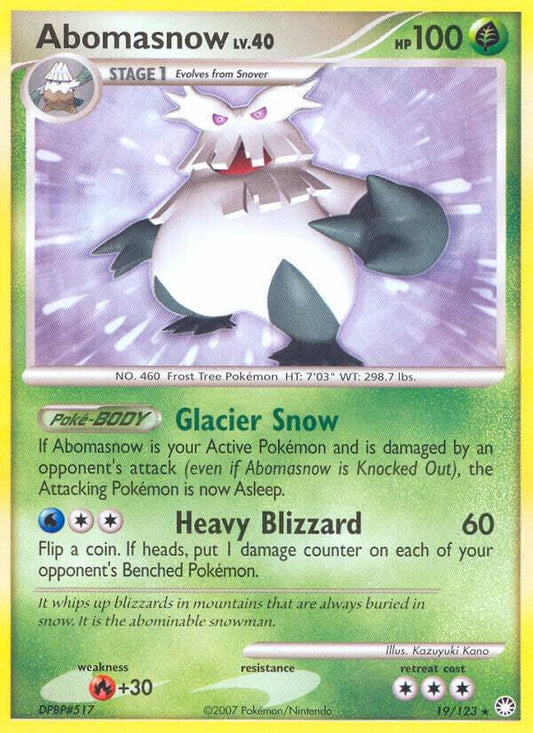 Abomasnow [Mysterious Treasures] 19/123