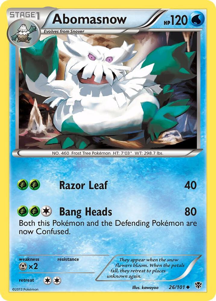 Abomasnow [Plasma Blast] 26/101