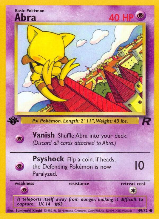 Abra [Team Rocket] 49/82