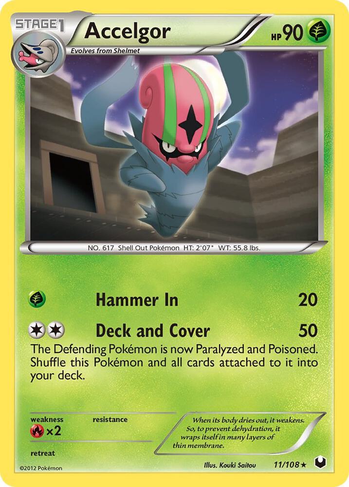 Accelgor [Dark Explorers] 11/108