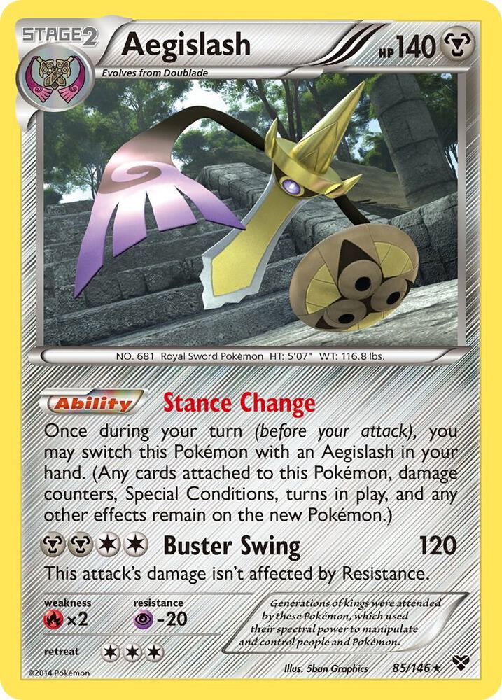 Aegislash (85) [XY Base Set] 85/146