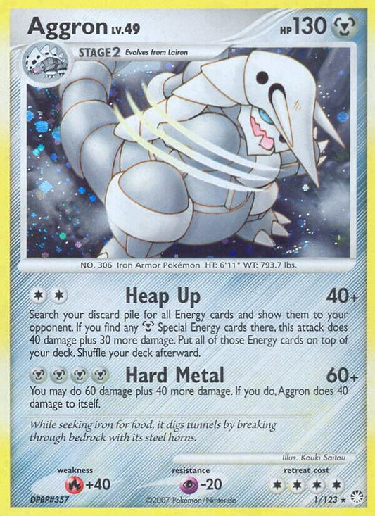 Aggron [Mysterious Treasures] 1/123