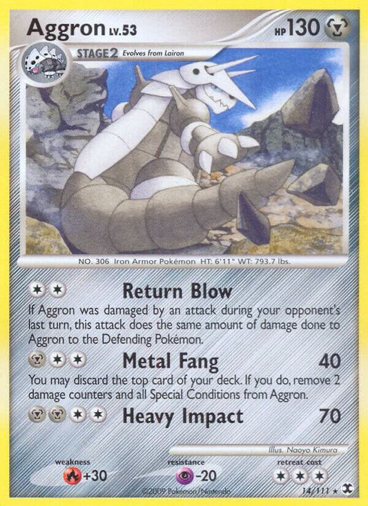 Aggron [Rising Rivals] 14/111