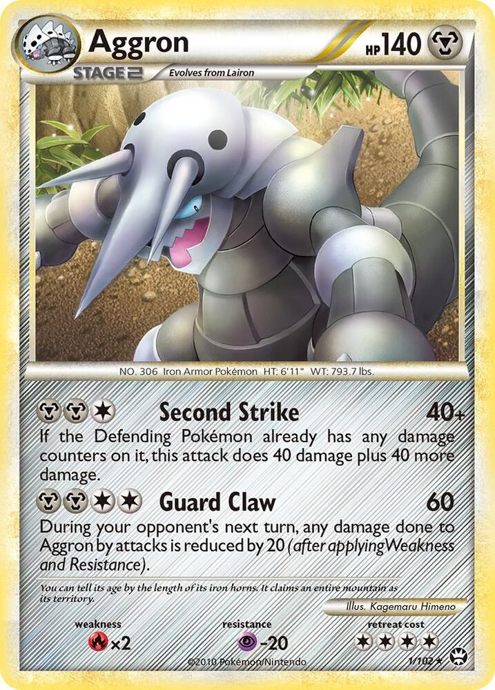 Aggron [Triumphant] 1/102