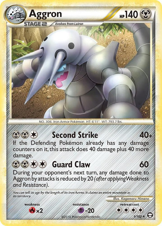 Aggron [Triumphant] 1/102