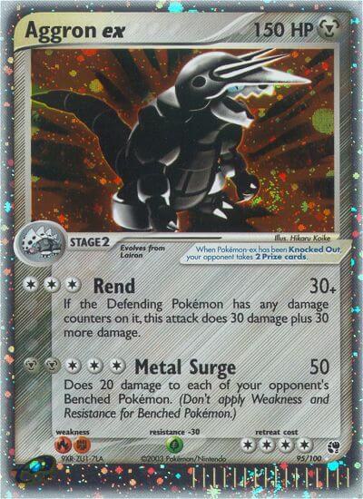 Aggron ex [Sandstorm] 95/100