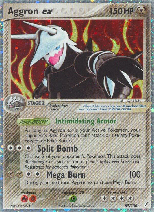 Aggron ex [Crystal Guardians] 89/100