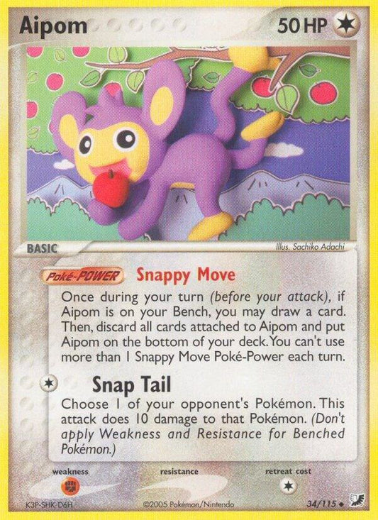 Aipom [Unseen Forces] 34/115