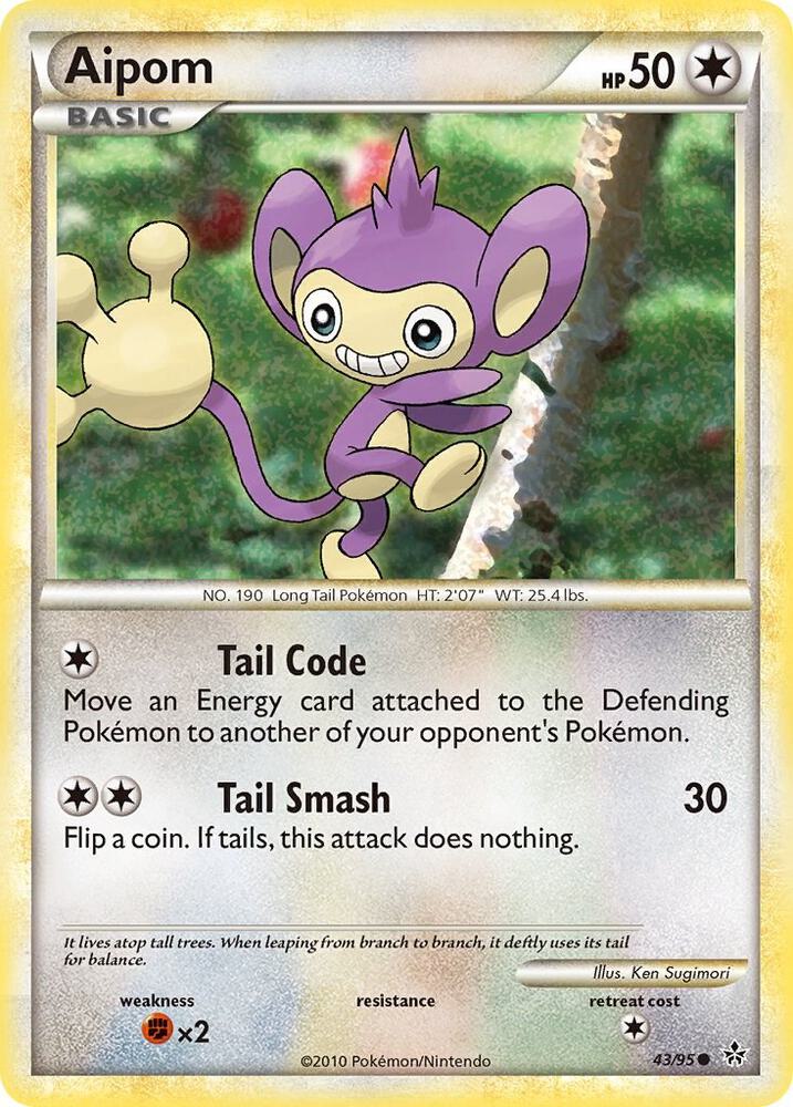 Aipom [Unleashed] 43/95