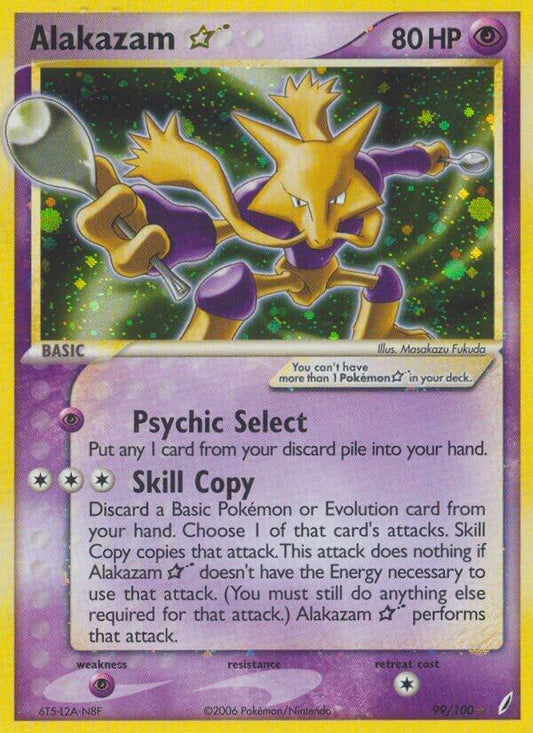 Alakazam Star [Crystal Guardians] 99/100
