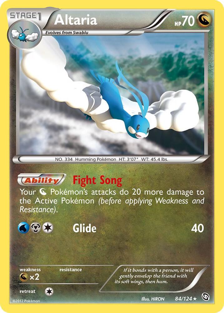 Altaria [Dragons Exalted] 84/124