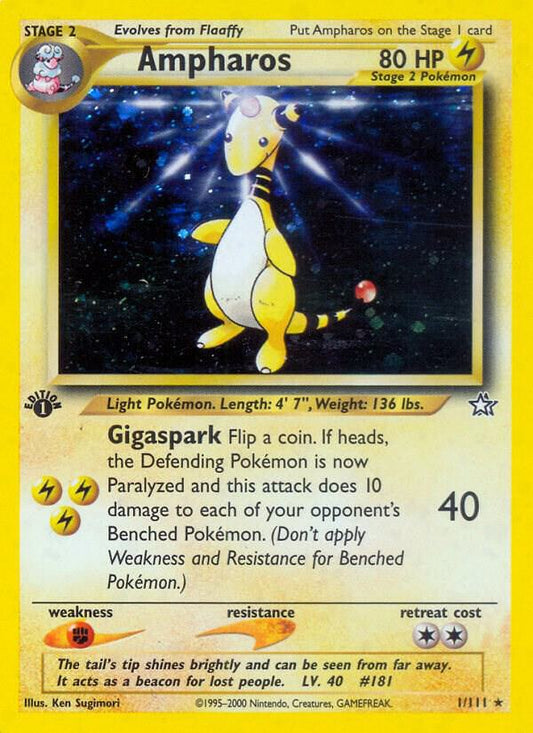 Ampharos [Neo Genesis] 001/111