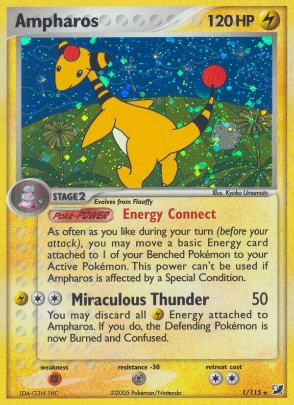 Ampharos [EX Unseen Forces] 1/115