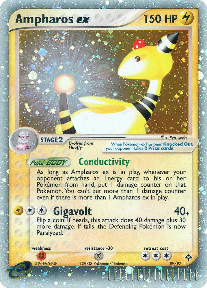 Ampharos ex [Dragon] 89/97