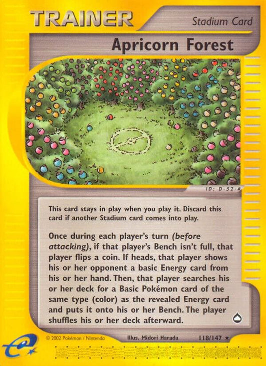 Apricorn Forest [Aquapolis] 118/147