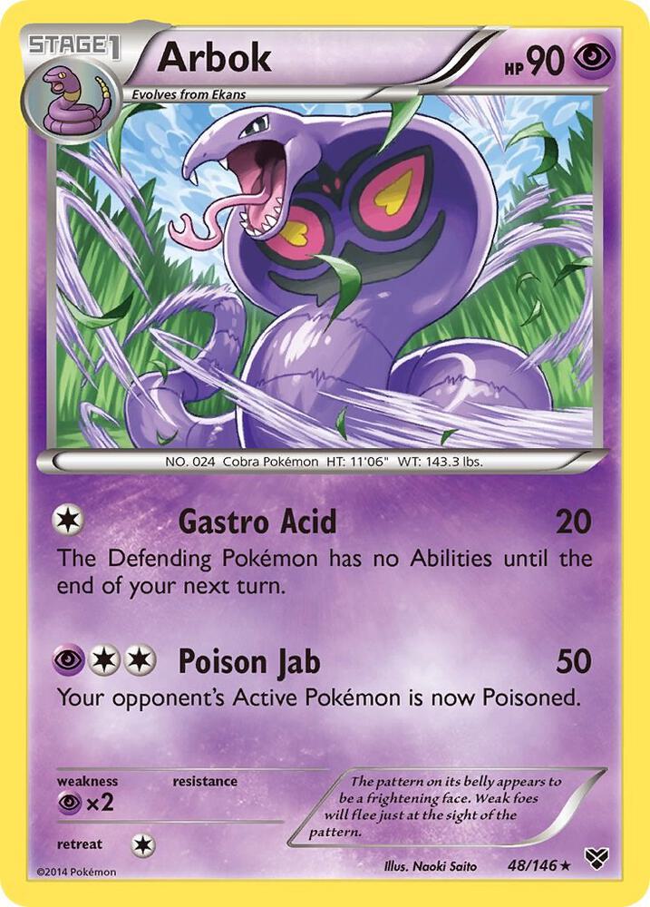 Arbok [XY Base Set] 48/146