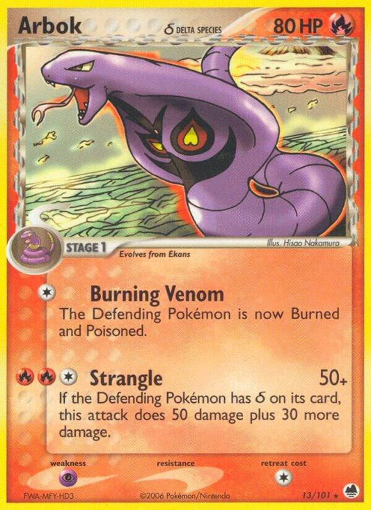 Arbok (Delta Species) [Dragon Frontiers] 13/101