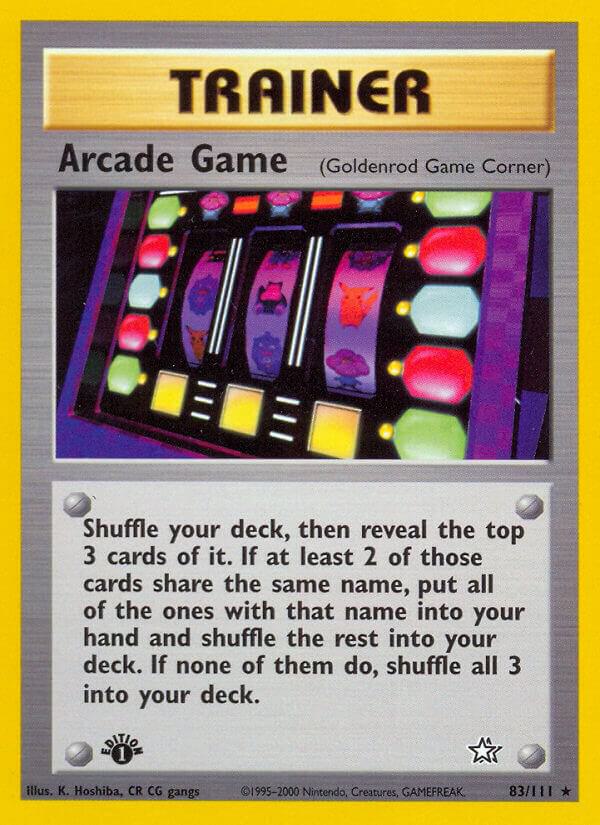 Arcade Game (Goldenrod Game Corner) [Neo Genesis] 083/111
