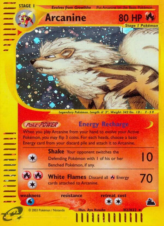 Arcanine (H2) [Skyridge] H02/H32