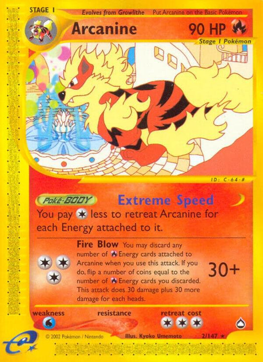 Arcanine [Aquapolis] 002/147