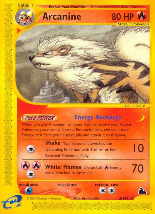 Arcanine (3) [Skyridge] 003/144