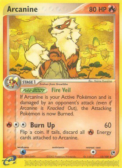 Arcanine [Sandstorm] 15/100